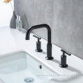 Antique Black Widespread Bathroom Faucet